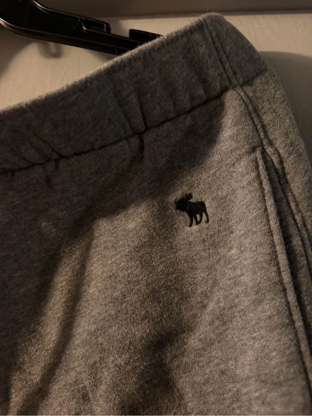 Abercrombie Men's Grey Drawstring Jogger Pants